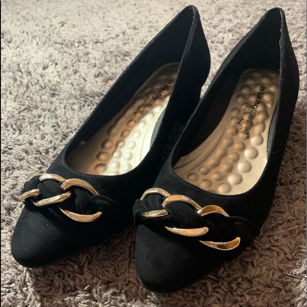 Walking Cradles black heel